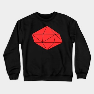 red ice cube Crewneck Sweatshirt